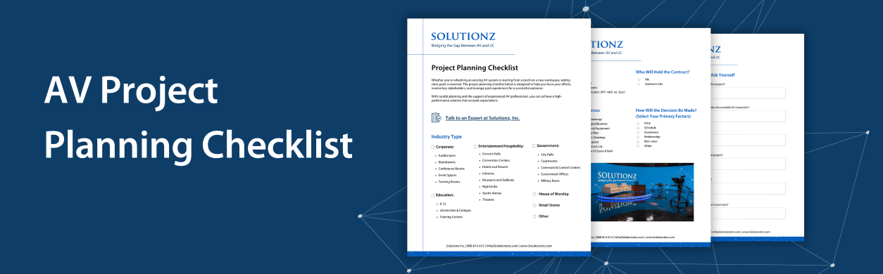 AP Project Planning Checklist