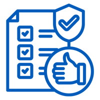 Compliance Services Blue Icon