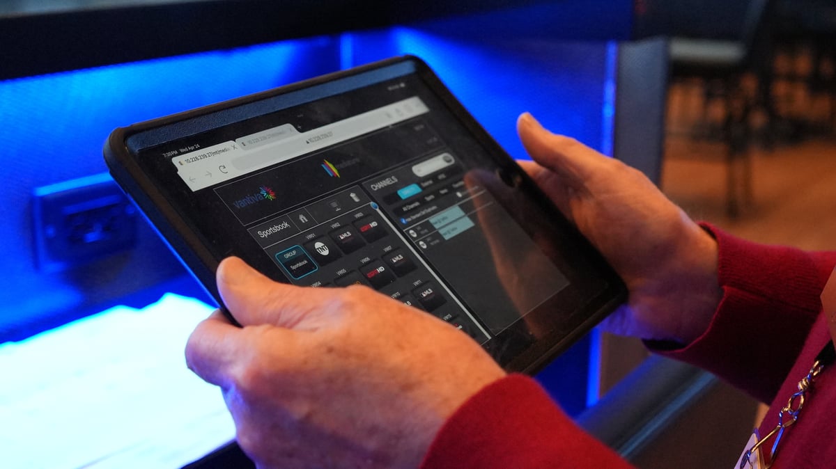 Tablets to control the AV System