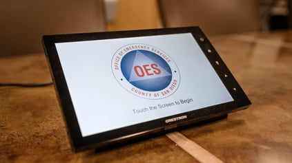 OES County of San Diego Crestron Control System